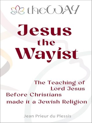 cover image of Jesus the Wayist
